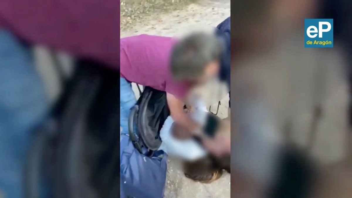 Vídeo: el momento en el que secuestran al bebé de una mujer de Ibiza