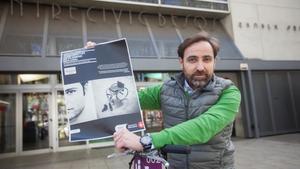 César León, impulsor y alumno del primer taller de flamenco inclusivo a las afueras del Centre Cívic Besòs