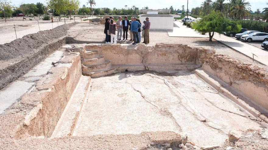 La UA documenta en Elche uno de los mayores complejos termales romanos de Hispania