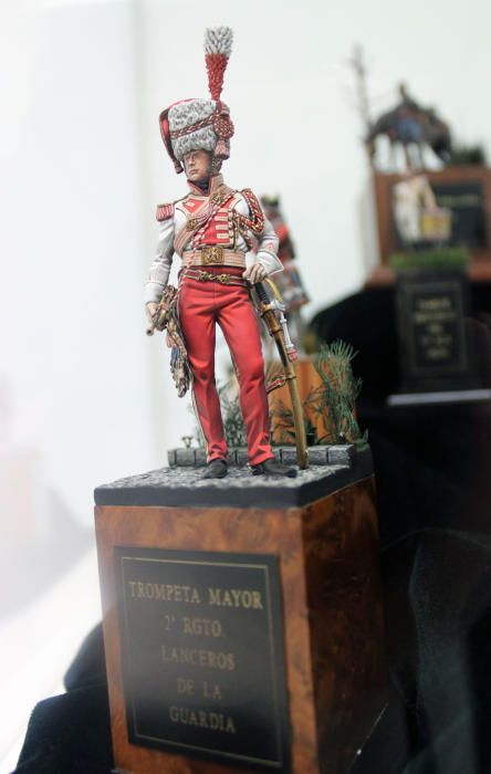 El Archivo Municipal acoge una muestra de soldados realizados por prestigiosos miniaturistas que podrá visitarse hasta el 8 de enero.