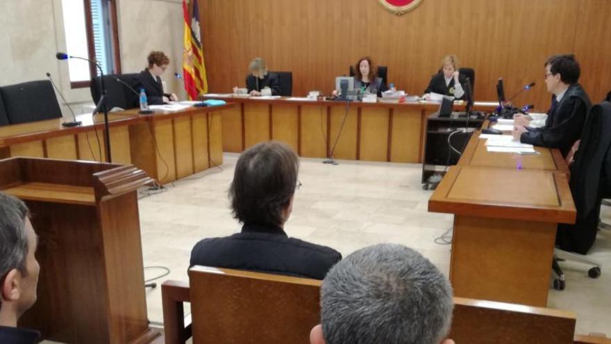 Imagen del juicio celebrado hoy en Palma