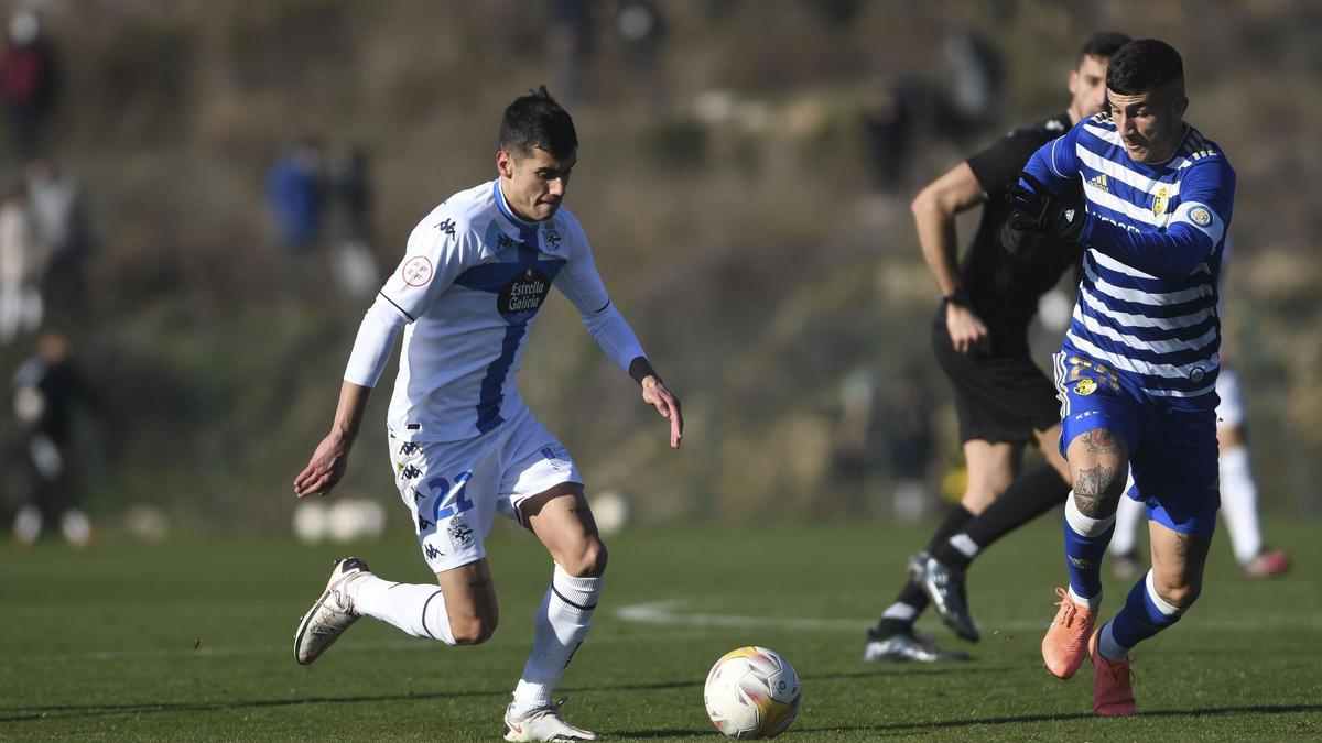 Remontada del Dépor en el amistoso contra la Ponferradina