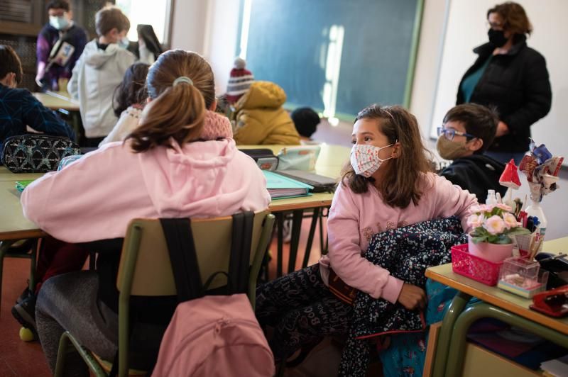 Reanudación de las clases en Tenerife tras las vacaciones navideñas