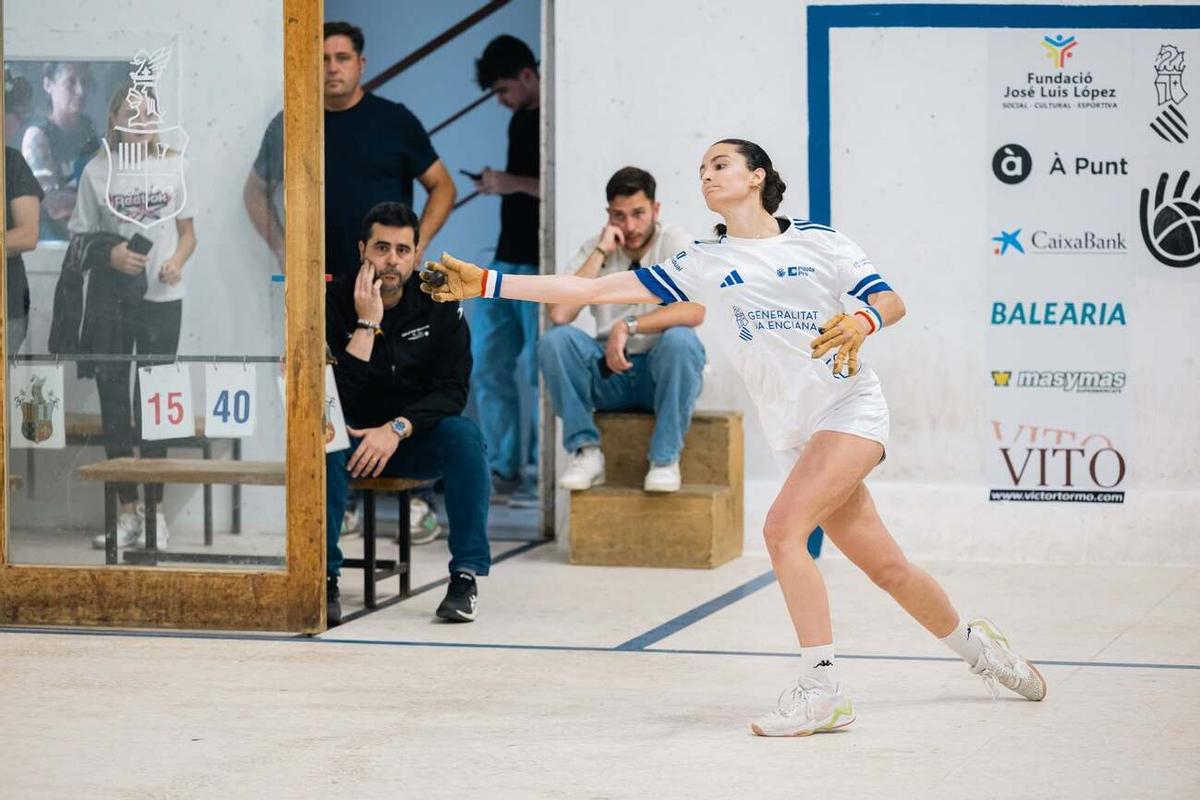 Júlia, de Tavernes de la Valldigna, en el passat Campionat Individual