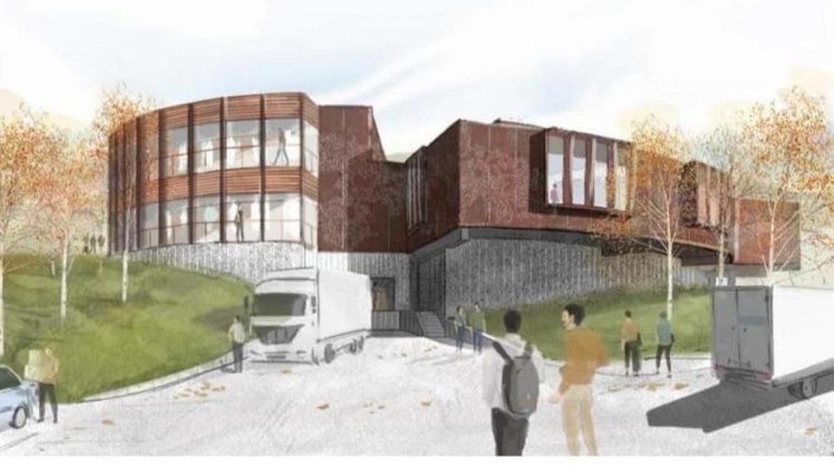 Recreación del proyecto, tal y como figura el documento en información pública para el trámite de evaluación ambiental.