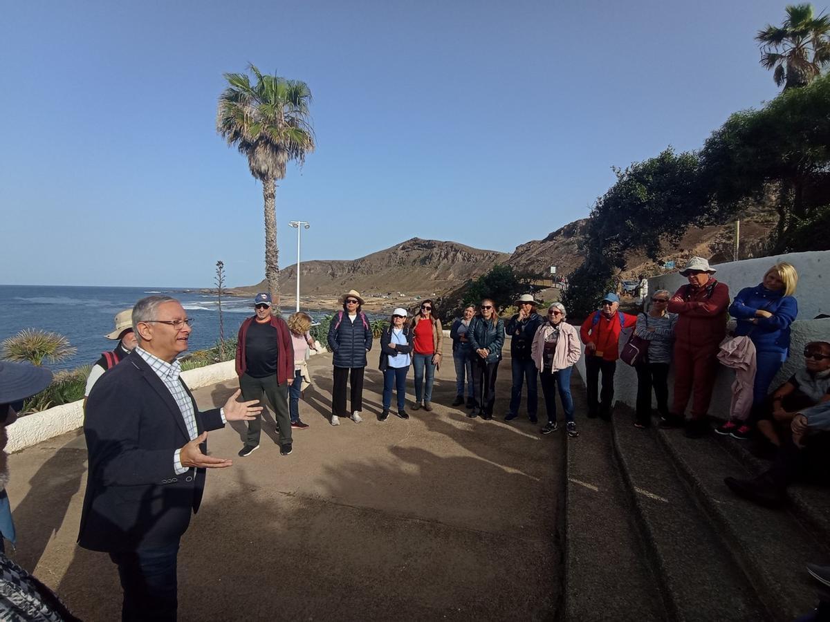 Imagen de la ruta realizada por El Confital para los mayores del municipio.