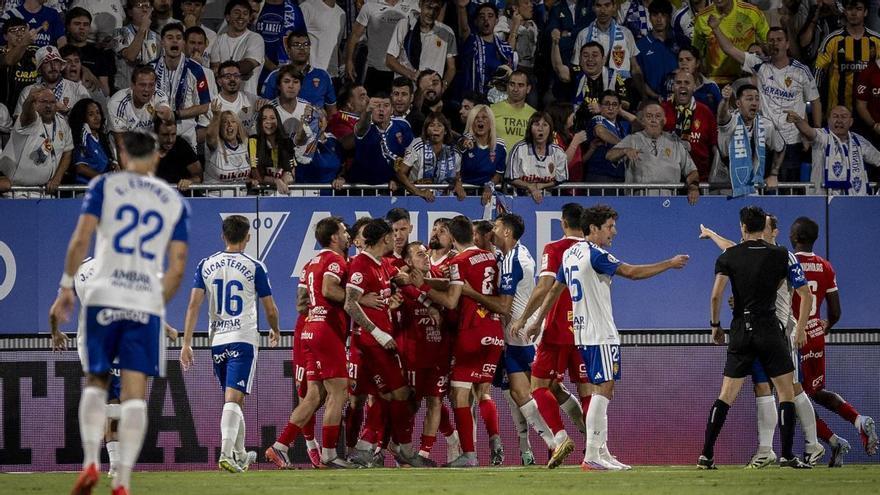 Sergio Moreno y su explicación de la celebración del gol al Real Zaragoza: "Pido perdón, no hubo ningún tipo de maldad"