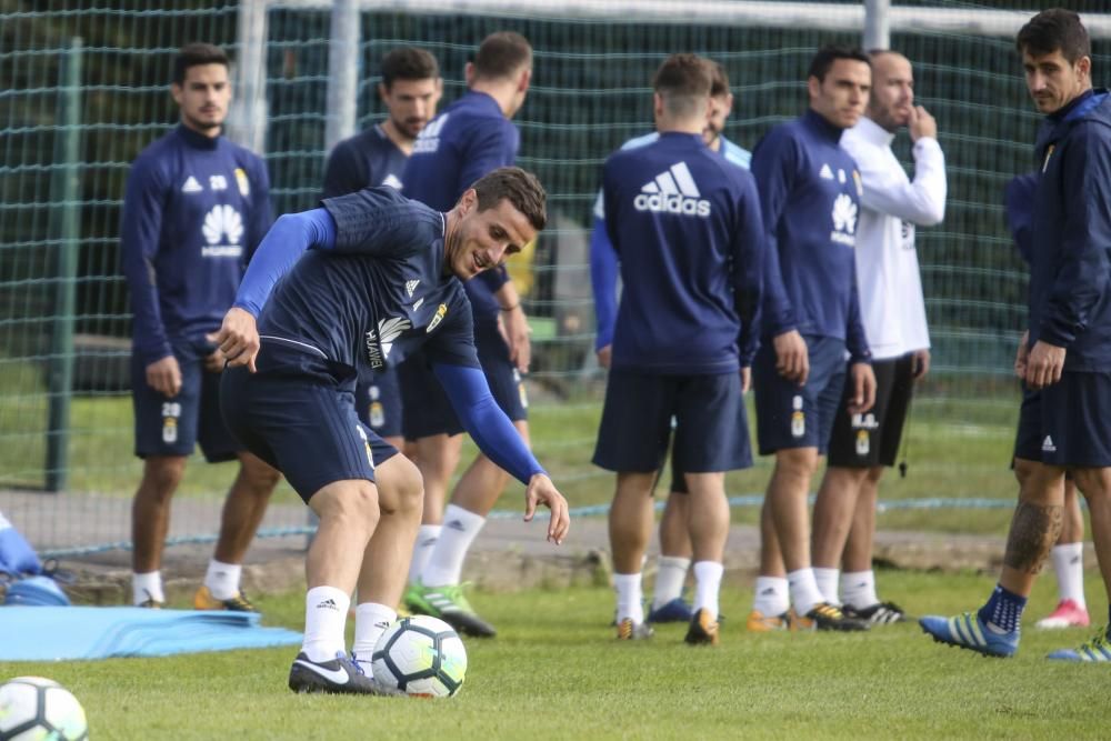 Entrenamiento del Real Oviedo