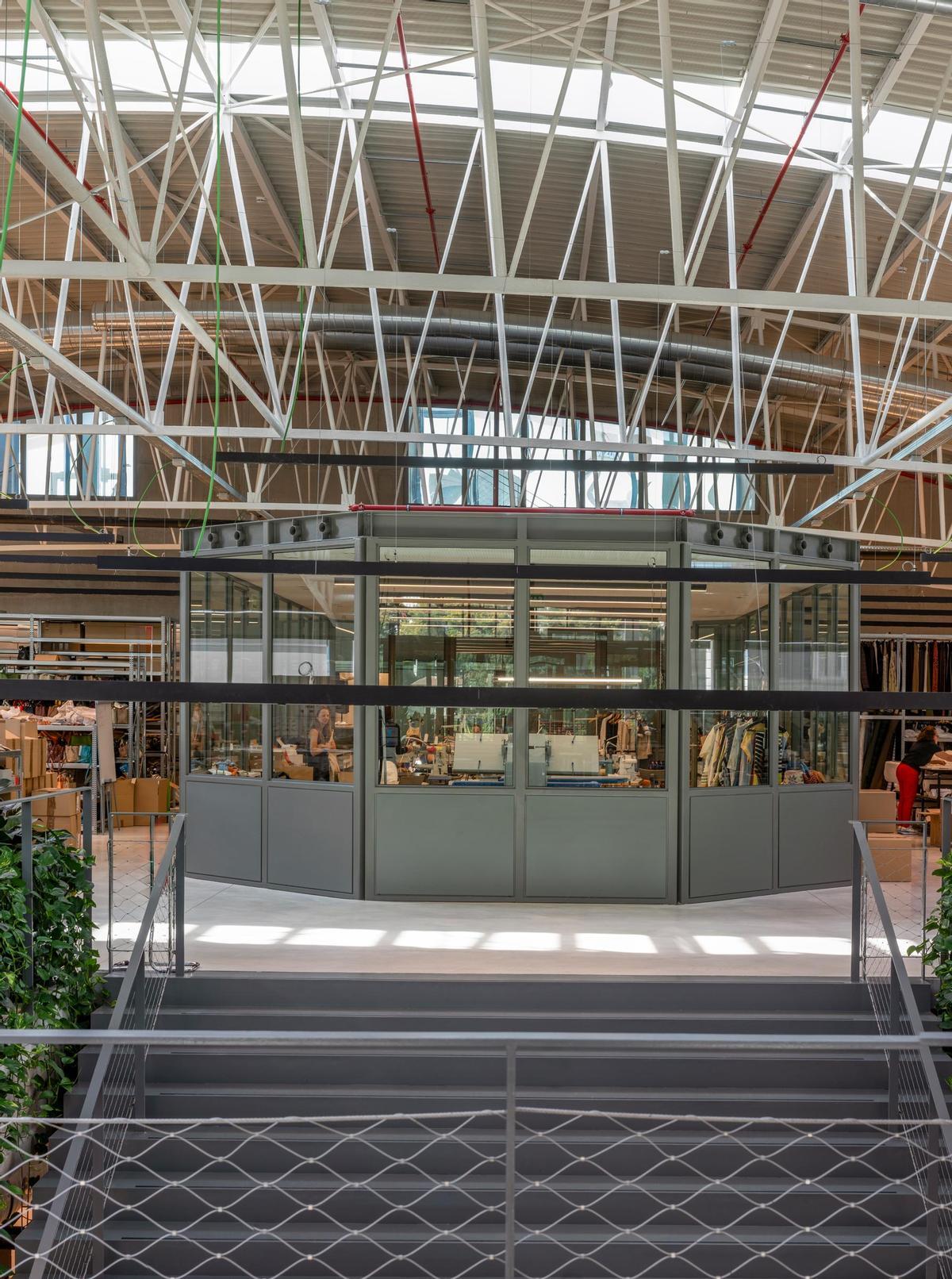 Vista del interior de la nueva sede de Bimba y Lola