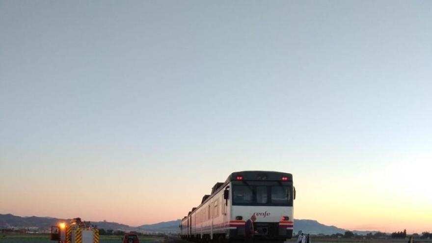 Cortada la vía entre Puerto Lumbreras y Lorca tras atropellar el tren a una mujer