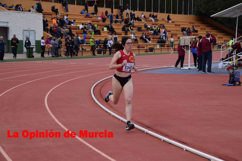 Regional absoluto y sub-23 de atletismo en Lorca