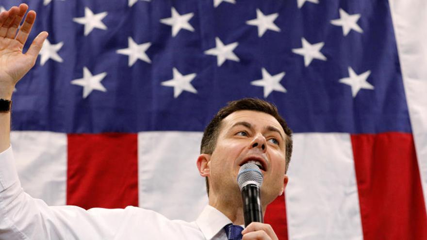 El Partido Demócrata de Iowa anuncia que Buttigieg es el ganador del caucus