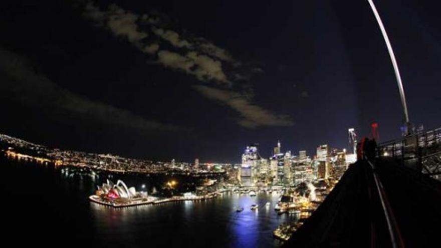 Con el apagón en Sidney arranca La Hora del Planeta