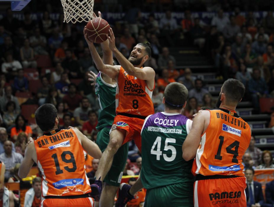 Las mejores imágenes del Valencia Basket - Unicaja Málaga