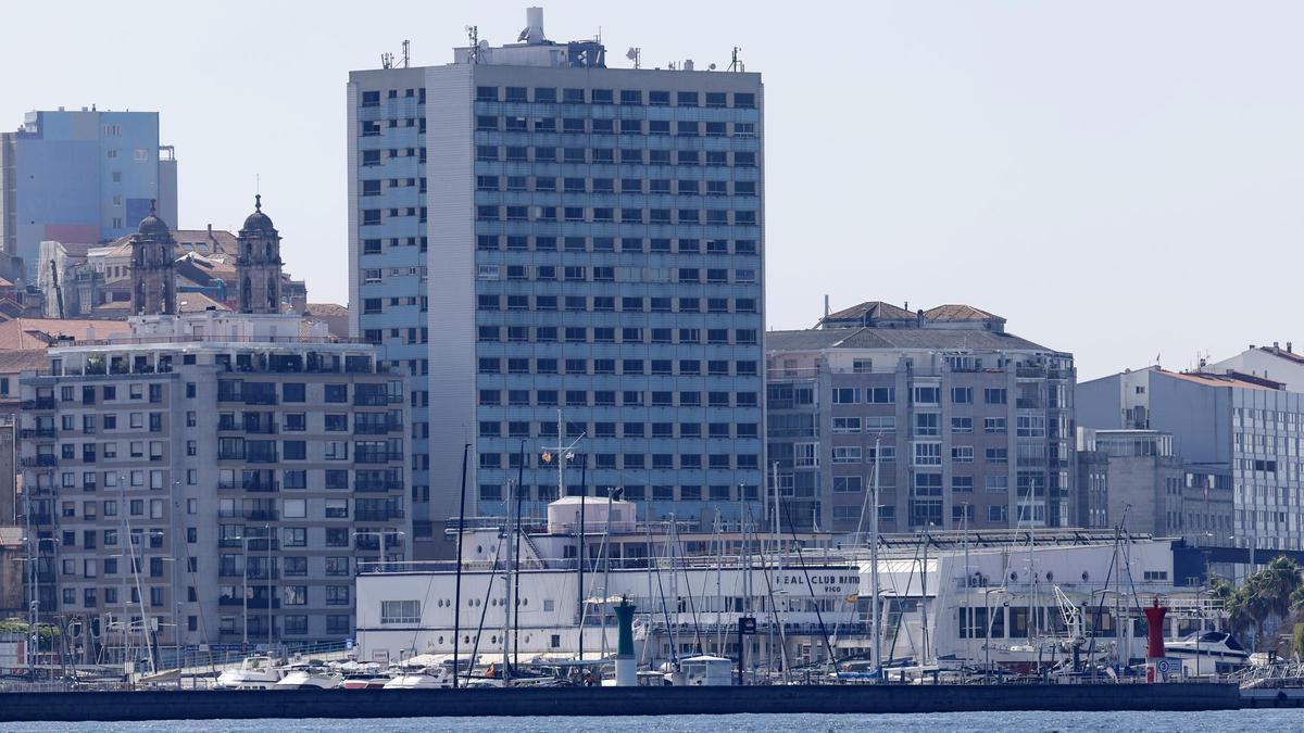 Vista general del Hotel Bahía.
