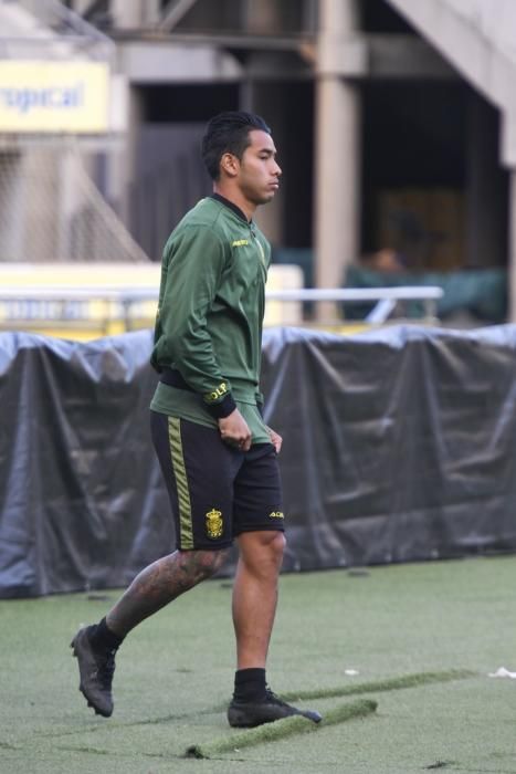 DEPORTES 05-03-19  LAS PALMAS DE GRAN CANARIA.  Primer entrenamiento de Pepe Mel. FOTOS: JUAN CASTRO