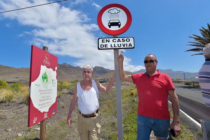 Apertura del primer tramo de la carretera de La ...