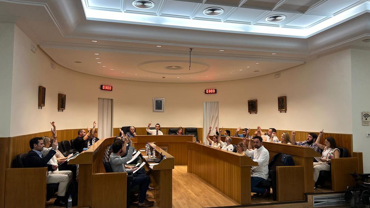 Imagen de archivo del pleno ordinario del Ayuntamiento de Paterna del pasado mes de septiembre.