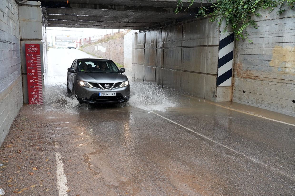 Galería de imágenes: La dana Alice descarga con fuerza en Castelló