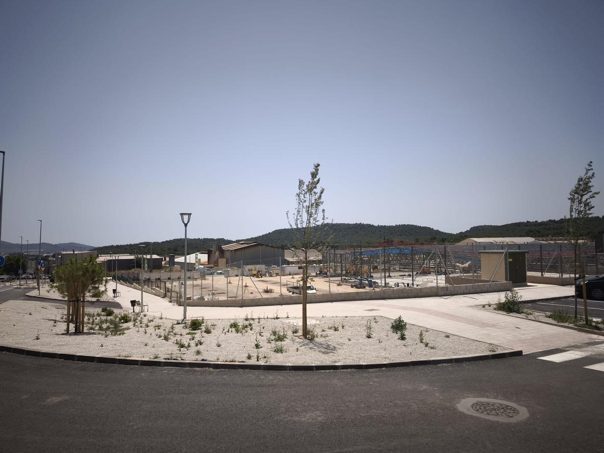Urbanizacion alrededor del nuevo Mercadona de l'Alcora.