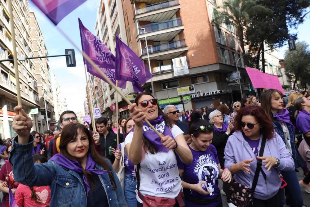 8M en Murcia: Manifestación de la mañana