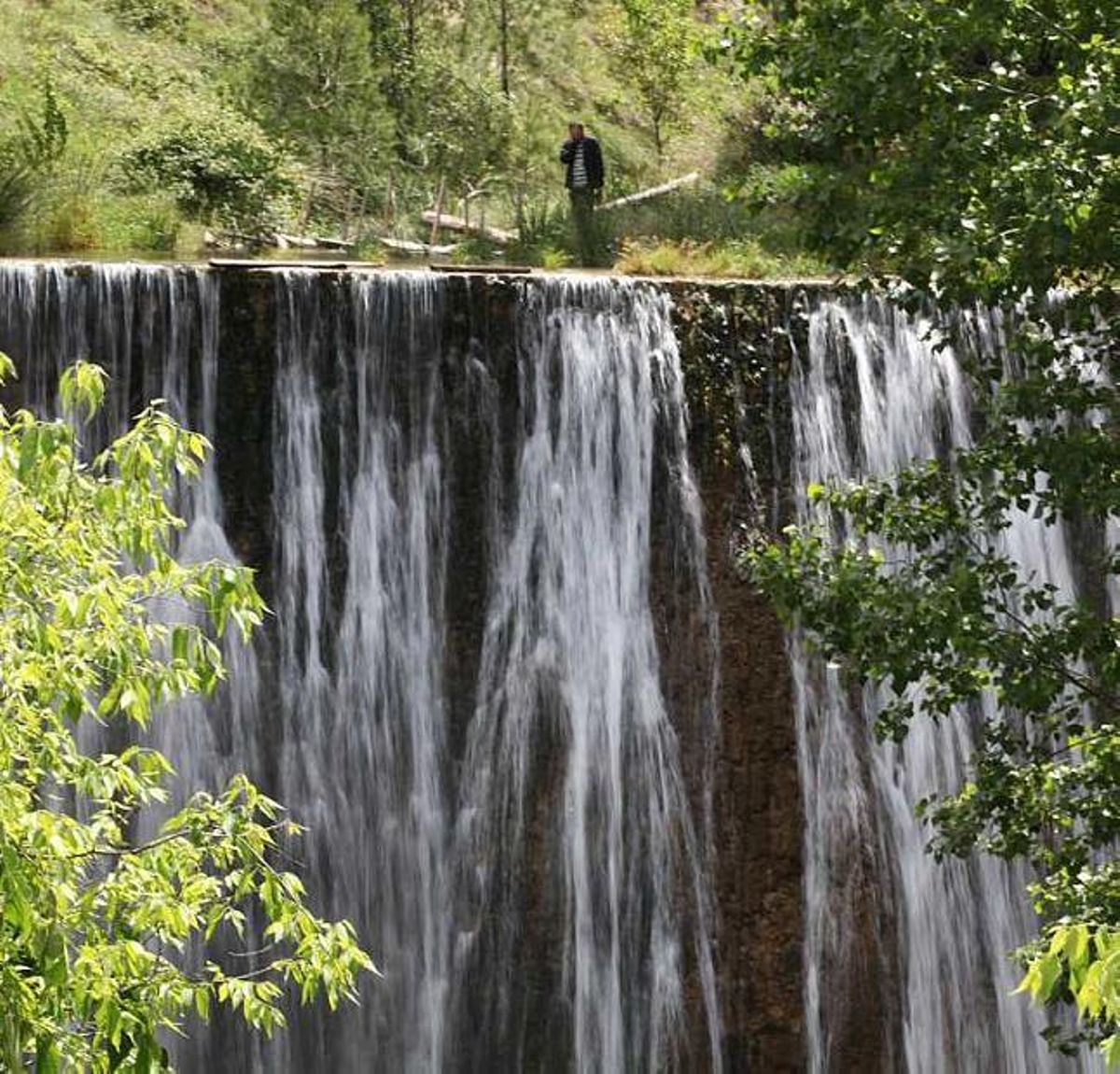Agua a raudales en El Molinar de Alcoy