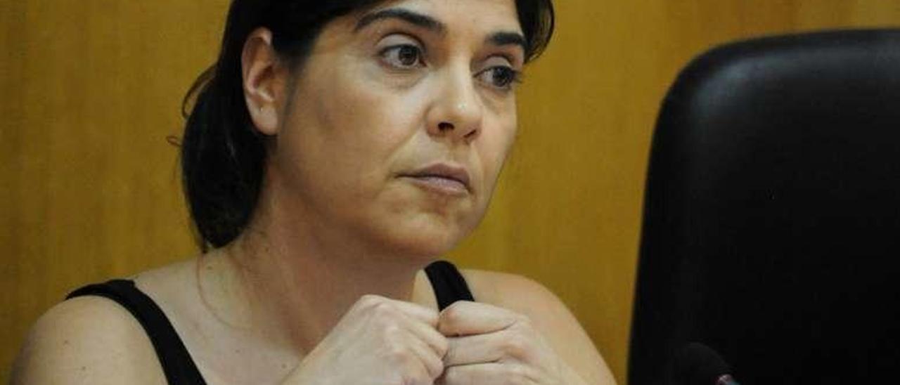 La concejala de Benestar Tania García. // Iñaki Abella