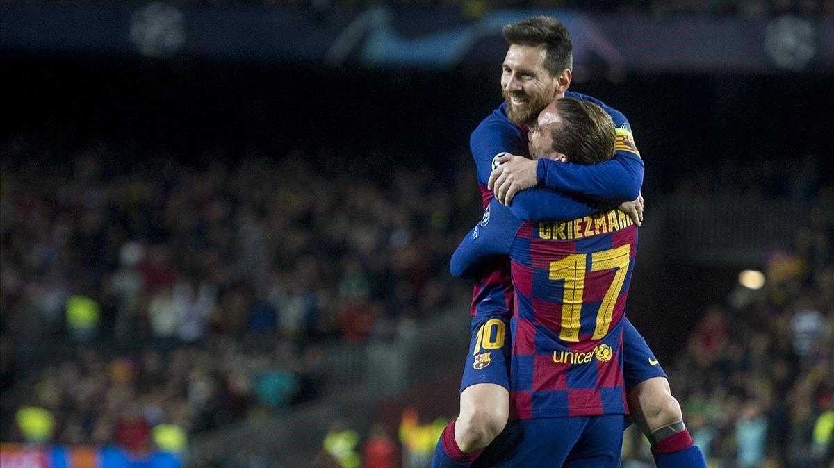 marcosl51119332 barcelona   27 11 2019   deportes   leo messi   y griezmann 191127231720