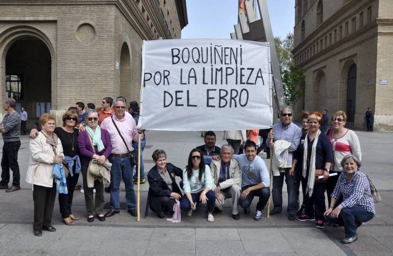 Fotogalería de la protesta de los afectados por las riadas