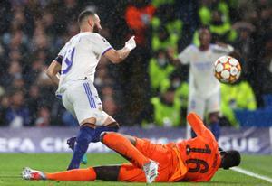 Chelsea - Reial Madrid: Benzema corona l’exhibició blanca a Londres