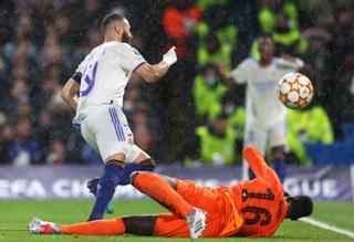 Chelsea-Real Madrid: Benzema corona la exhibición blanca en Londres
