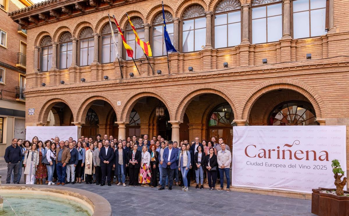 Cariñena despedirá el 29 de enero su histórico año como Ciudad europea del vino con un gran brindis colectivo para un millar de personas