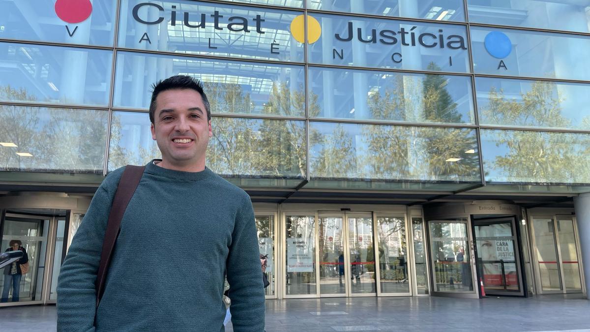 El ingeniero geólogo que declaró ayer como testigo-perito, Alberto Martínez Escribano.