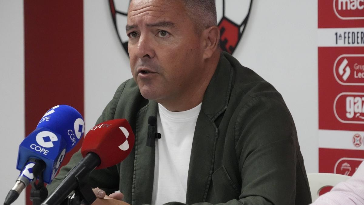 David Vizcaíno, director deportivo del Zamora CF. | J. L. F.