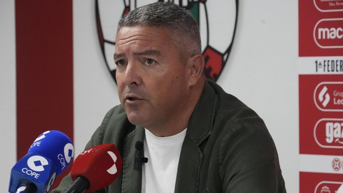 David Vizcaíno, director deportivo del Zamora CF. | J. L. F.