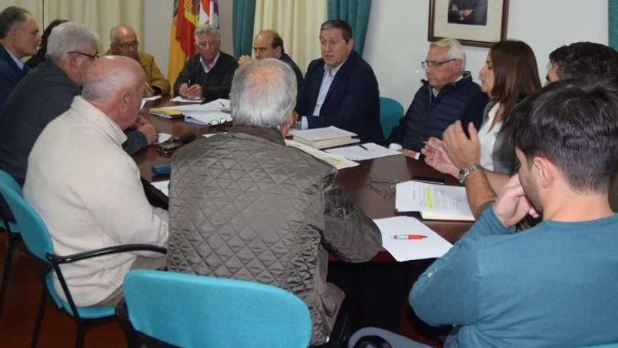 Desarrollo de la asamblea de la Mancomunidad Tierras de Aliste.