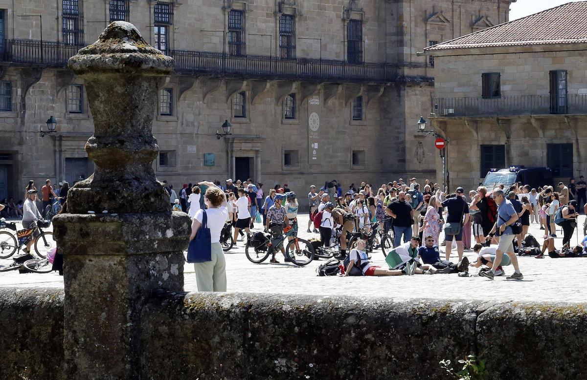 La semana del Apóstol, se espera que continúe el predominio de la influencia anticiclónica sobre Galicia con tiempo seco y soleado en Santiago