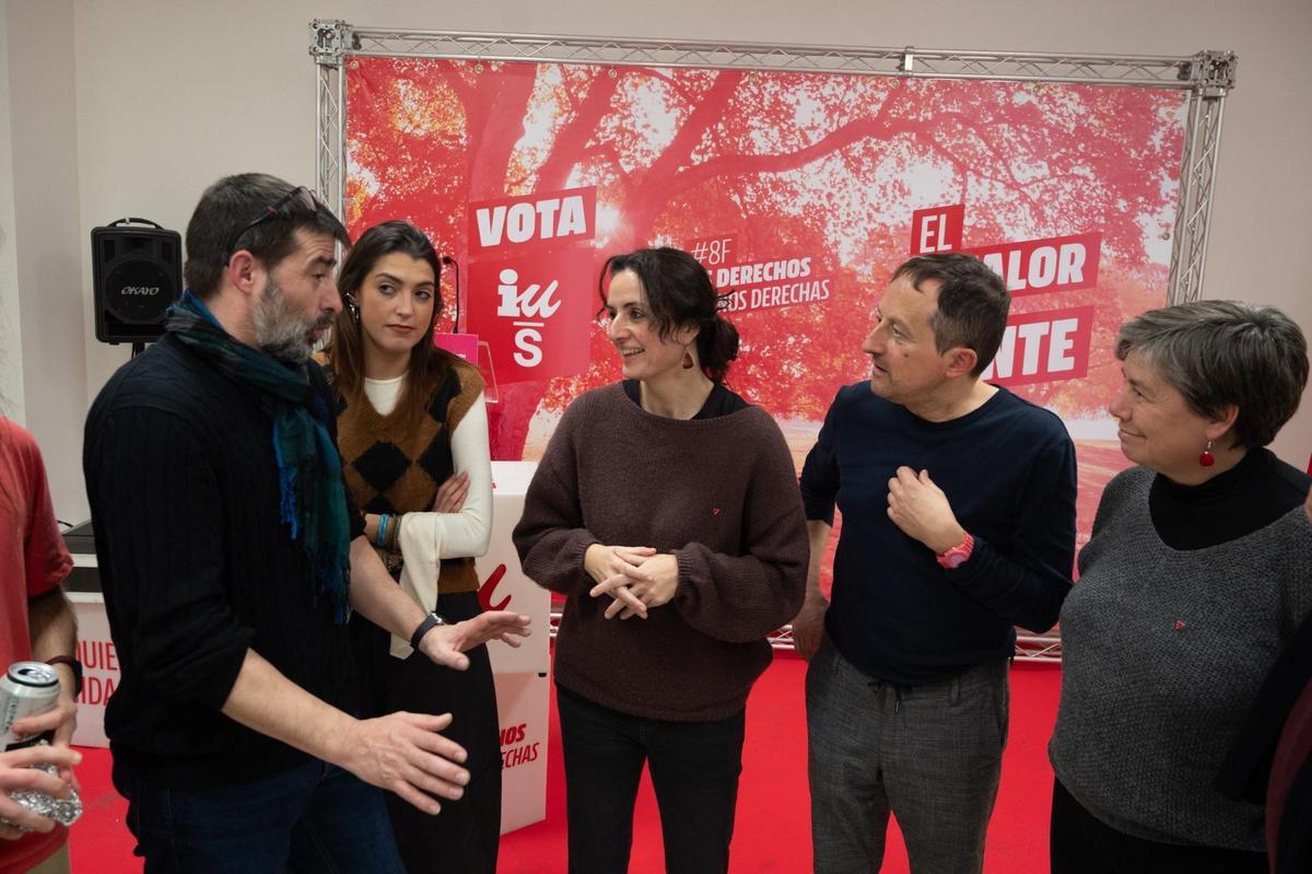 En imágenes | Izquierda Unida mantiene su escaño en las Cortes de Aragón