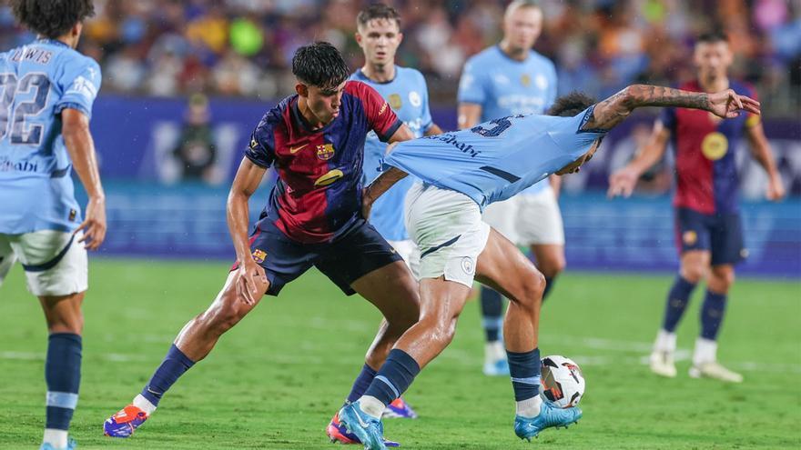 Las mejoras jugadas de Marc Bernal ante el Manchester City