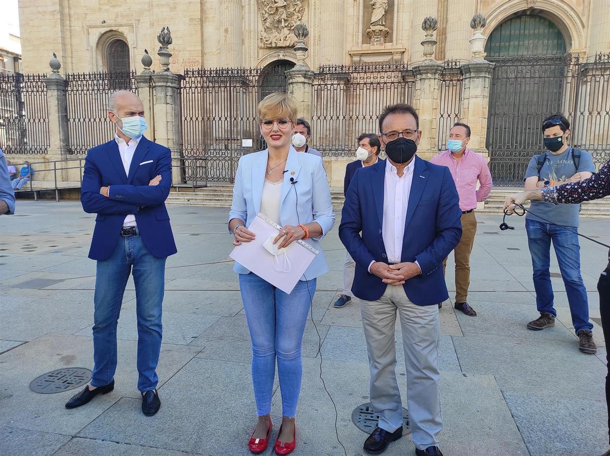 Francisco Díaz, María Cantos y Miguel Castro