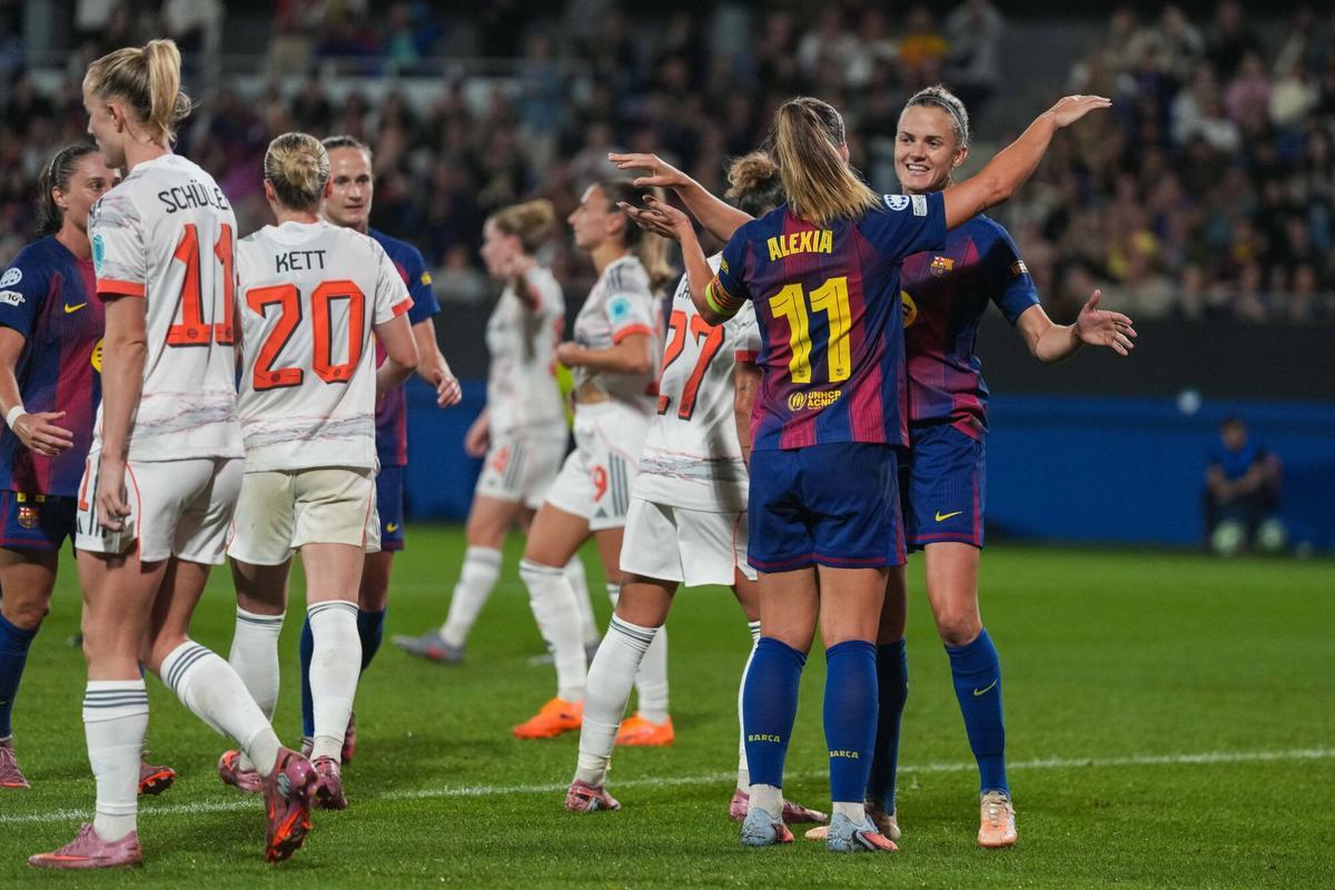 El Barça golea 7-1 al Bayern de Munich en partido de la Champions League