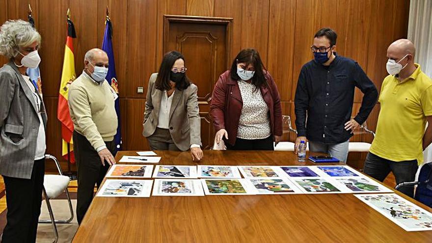 Integrantes del jurado. | // DIPUTACIÓN