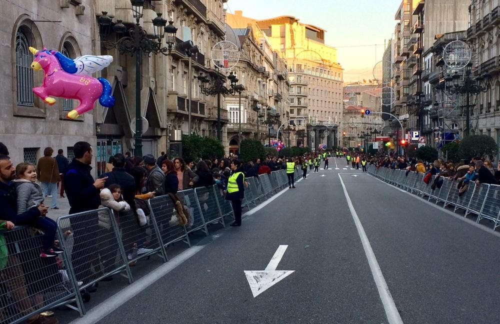 Cabalgata de Reyes en Vigo 2017