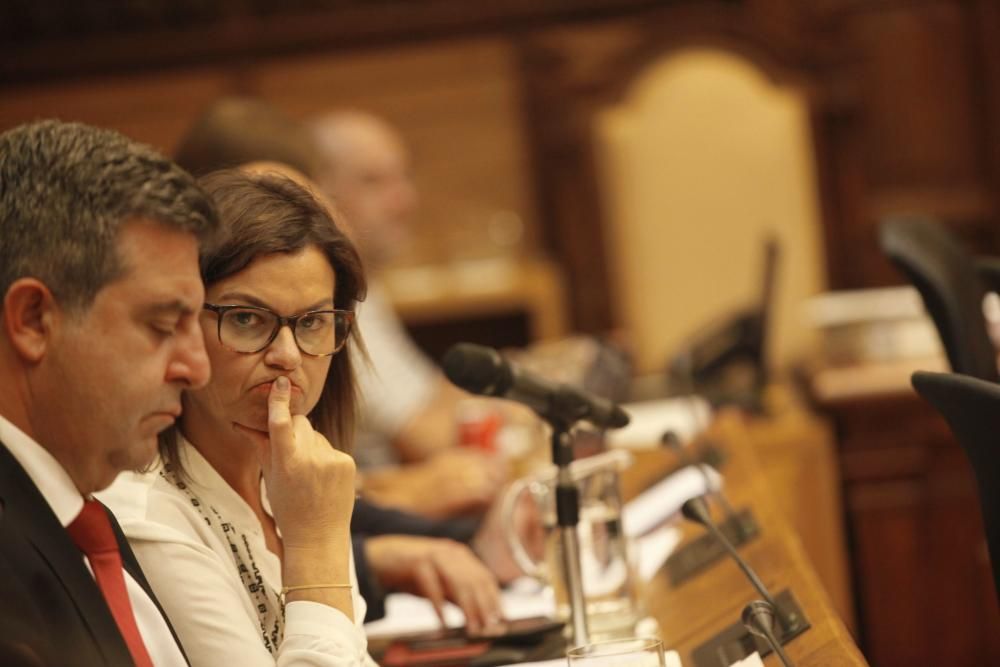 Pleno municipal en Gijón