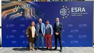 Andalucía asiste con el PTA de Málaga a la Alianza de Regiones Europeas para los microchips