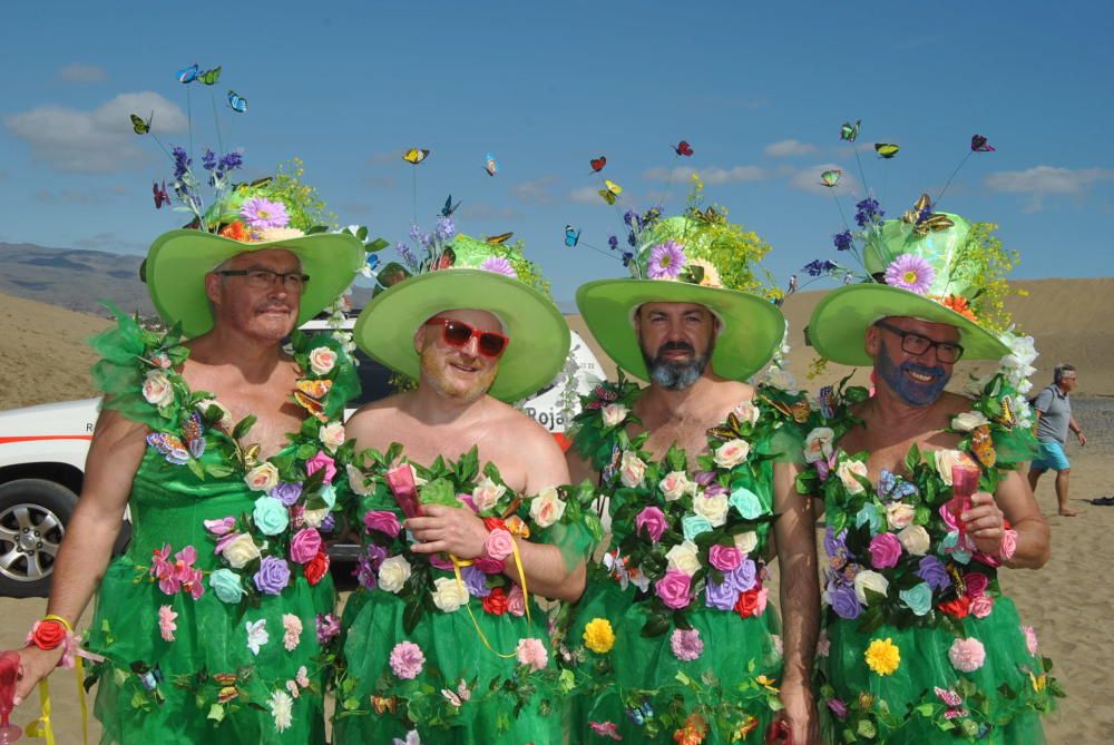 La Playa de Maspalomas celebra el Carnaval de Colonia