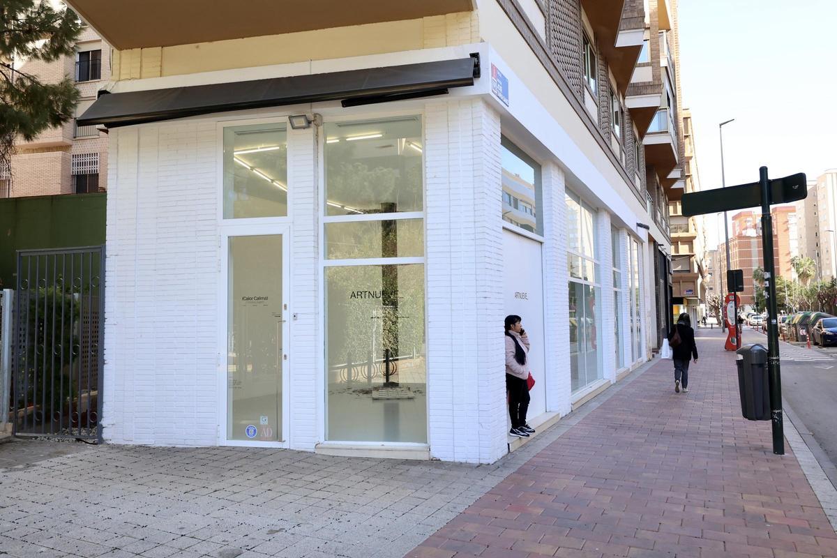 La galería de arte Art Nueve, en la murciana calle del Dr. Jose Tapia Sanz, permanecerá cerrada durante la huelga del 2 al 7 de febrero