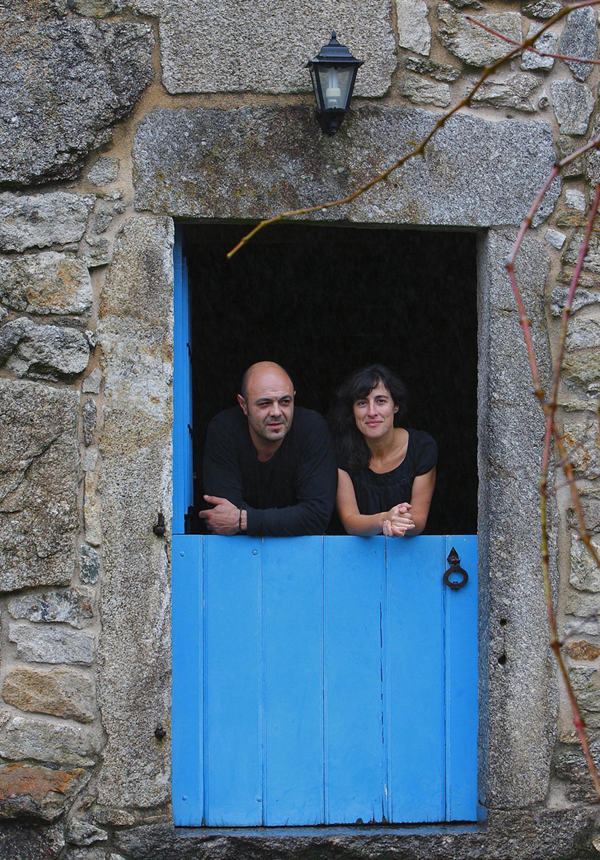 María Varela con su marido Suso Santiso