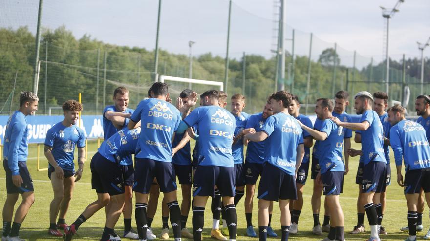 El Dépor ya se prepara para recibir al Alcorcón