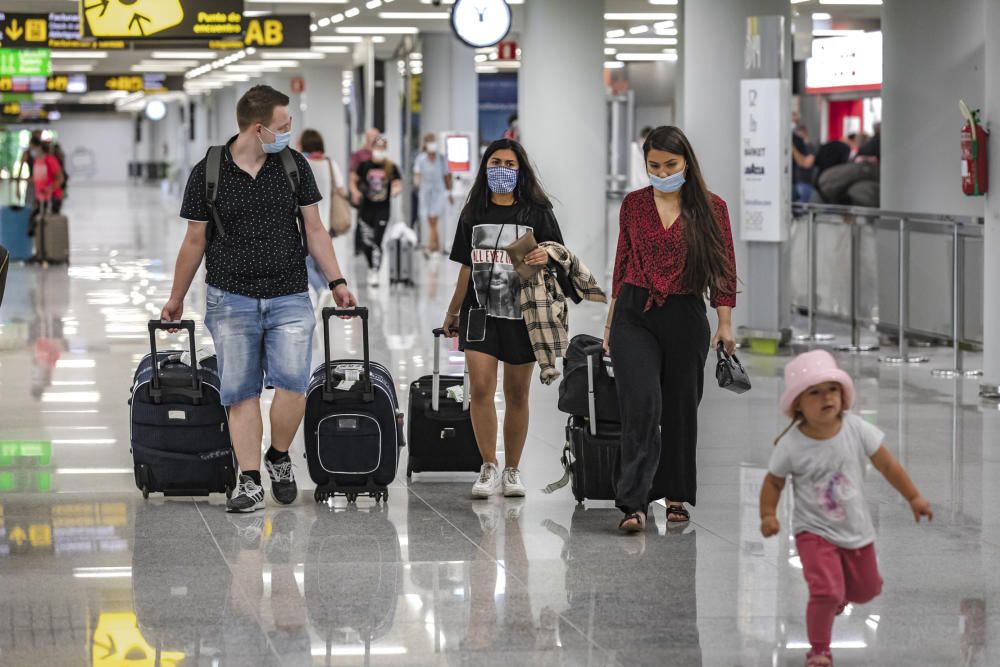 Der Flughafen Mallorca beginnt die Sommersaison